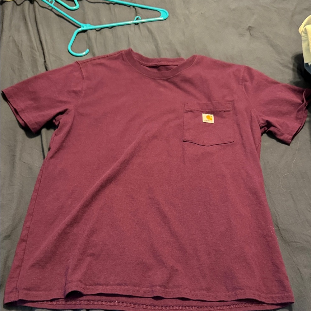 Carhartt Burgundy Pocket Tee